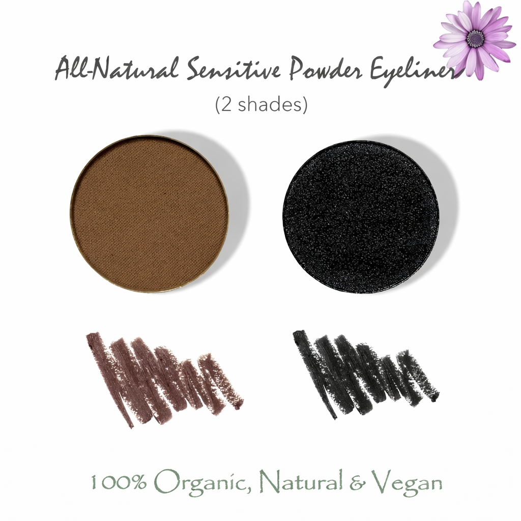 All-Natural Sensitive Powder Eyeliner (2 Shades) (2.5g, 0.09oz.)