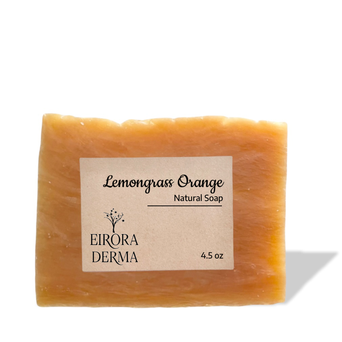 Lemongrass Orange Natural Soap (4.5 oz.)