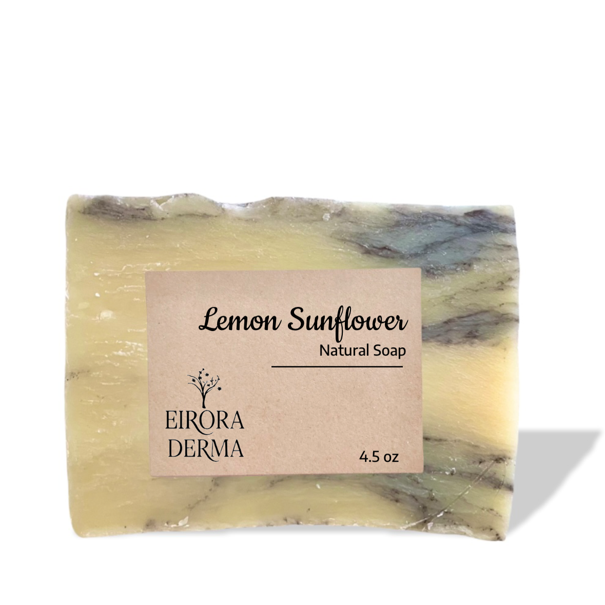 Lemon Sunflower Natural Soap (4.5 oz.)
