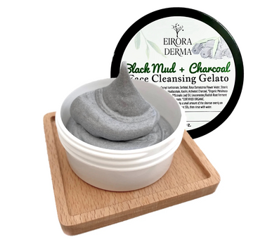 Black Mud + Charcoal Face Cleansing Gelato (60g, 2.1oz.)