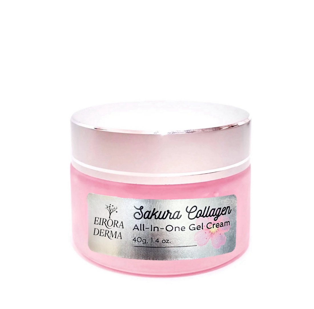 Sakura Collagen All-In-One Gel Cream (40g, 1.4oz.)