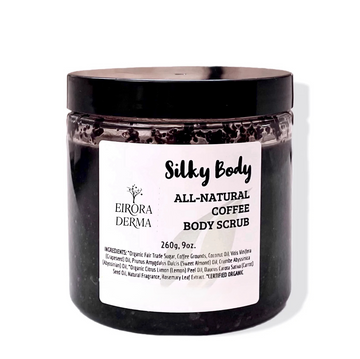 Silky Body All-Natural Coffee Body Scrub (260g, 9oz.)