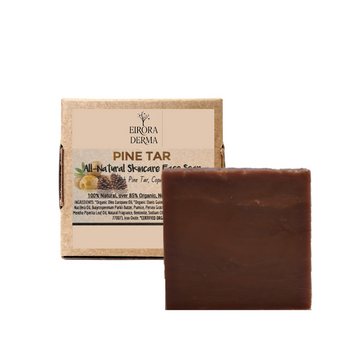 All-Natural Skincare Face Soap - Pine Tar (110g, 3.8oz)
