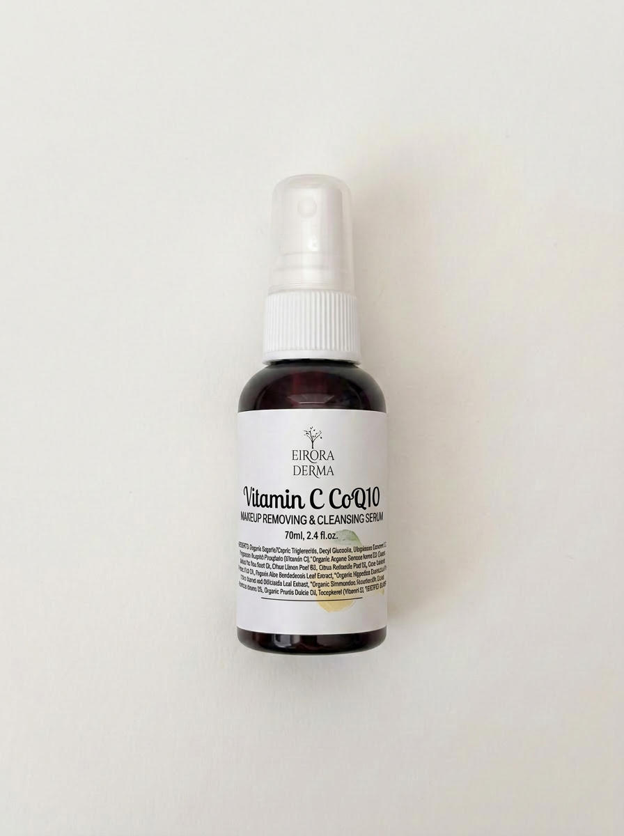 Vitamin C CoQ10 Makeup Removing & Cleansing Serum (70ml, 2.4 fl.oz.)