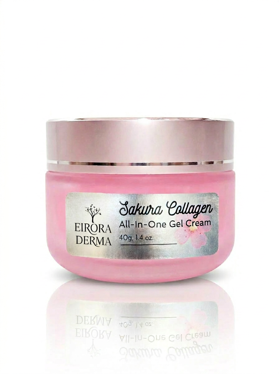 Sakura Collagen All-In-One Gel Cream (40g, 1.4oz.)